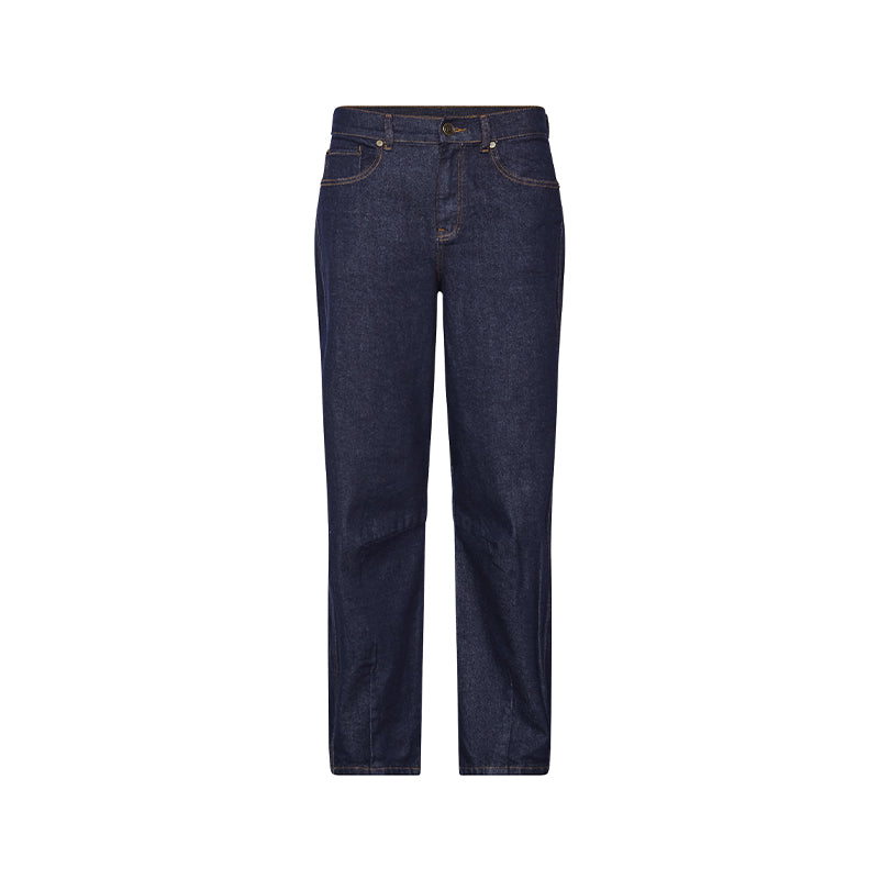Sisters Point Fiora-Barrel3 Jeans - Blue Denim