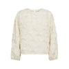 Co'couture FeronCC Structure Bluse - Off-White
