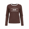 Continue Dea T-shirt long sleve - Brown