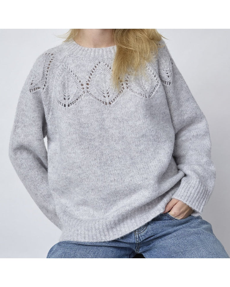 Sisters Point Lani-Pu Strik - Light Grey Melange