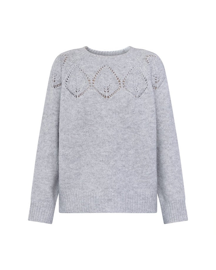 Sisters Point Lani-Pu Strik - Light Grey Melange
