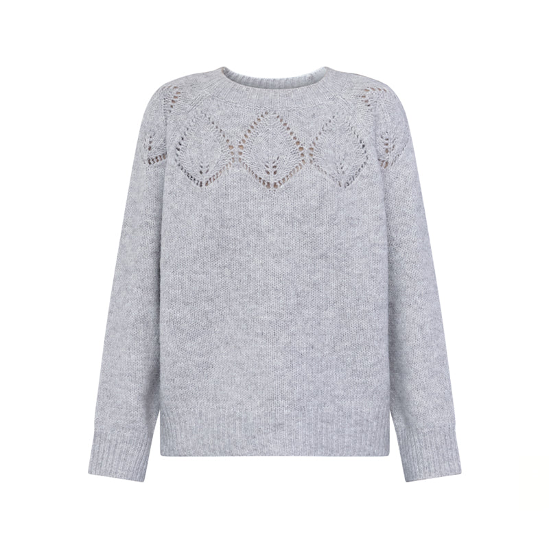 Sisters Point Lani-Pu Strik - Light Grey Melange