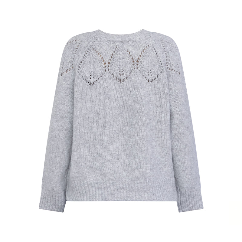 Sisters Point Lani-Pu Strik - Light Grey Melange