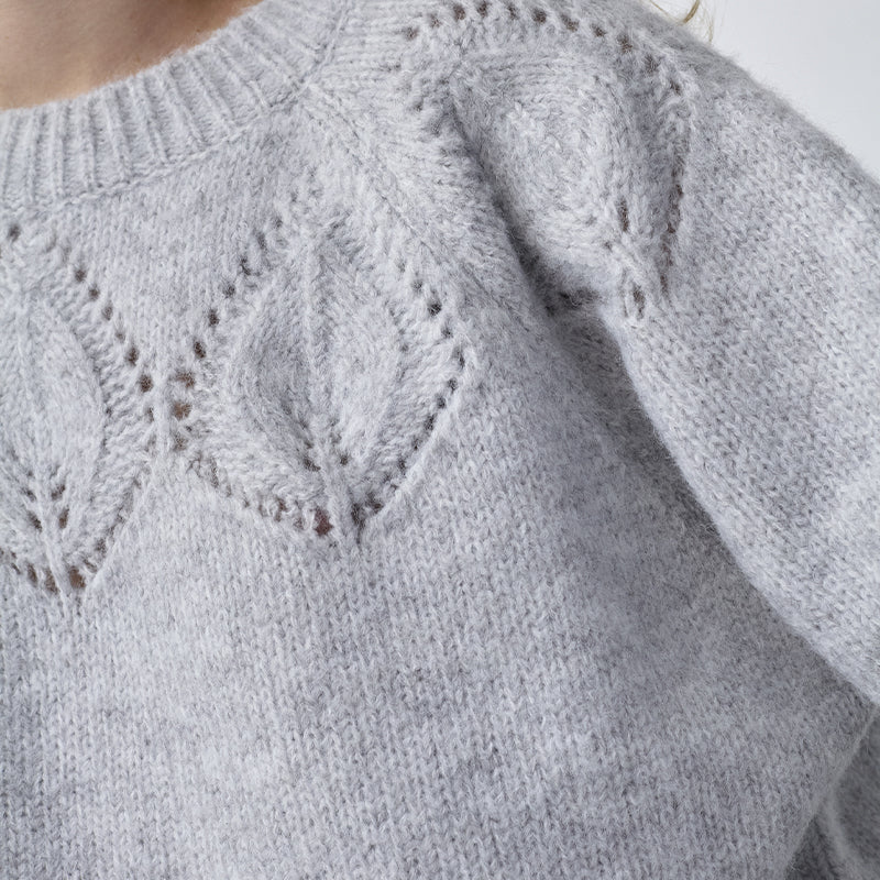 Sisters Point Lani-Pu Strik - Light Grey Melange