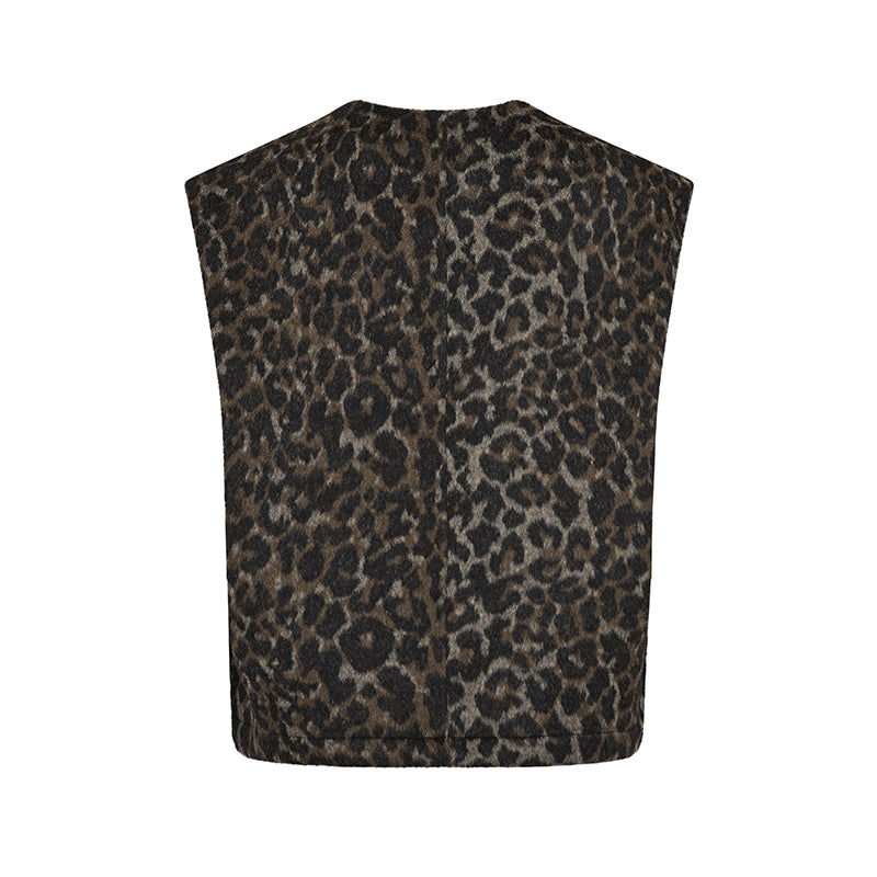 Mos Mosh MMElise Leo Vest - Black