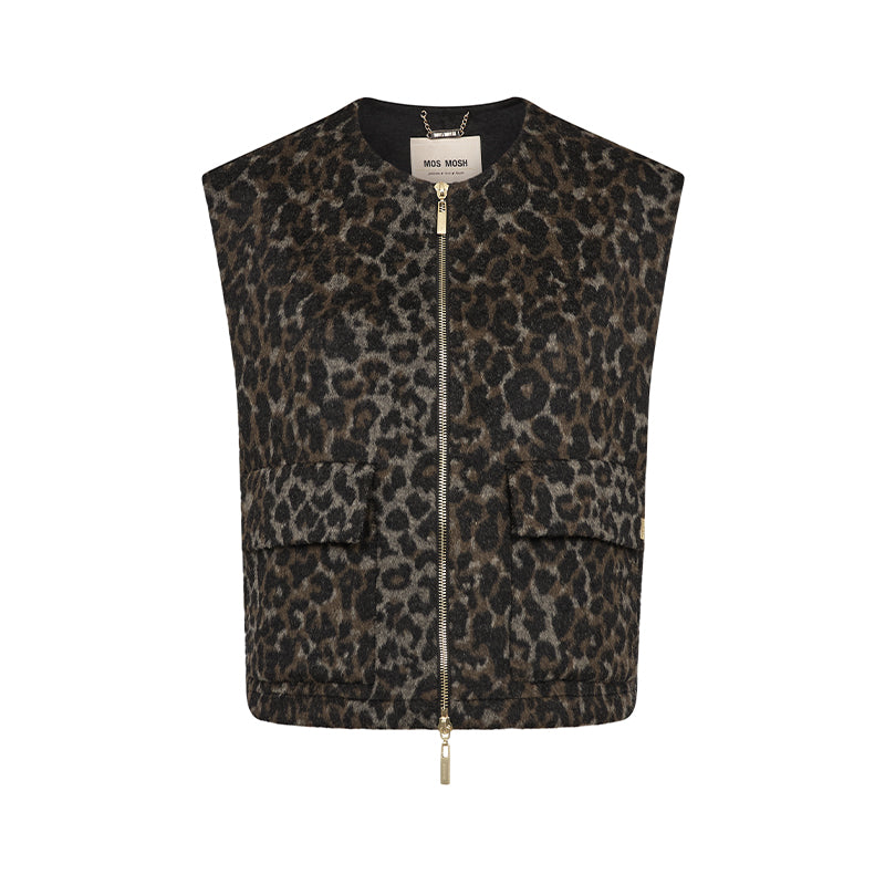 Mos Mosh MMElise Leo Vest - Black
