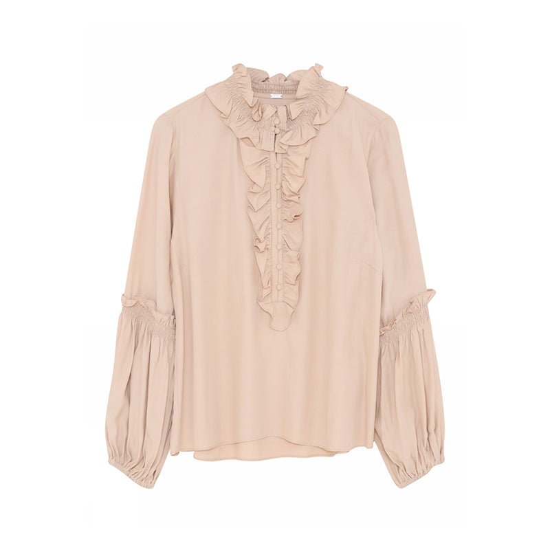 Gustav Marlene embroidery Bluse - Beach