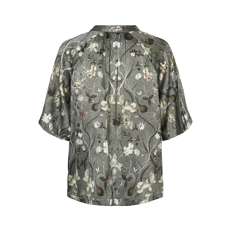 PBO Opala bluse - Castor Green