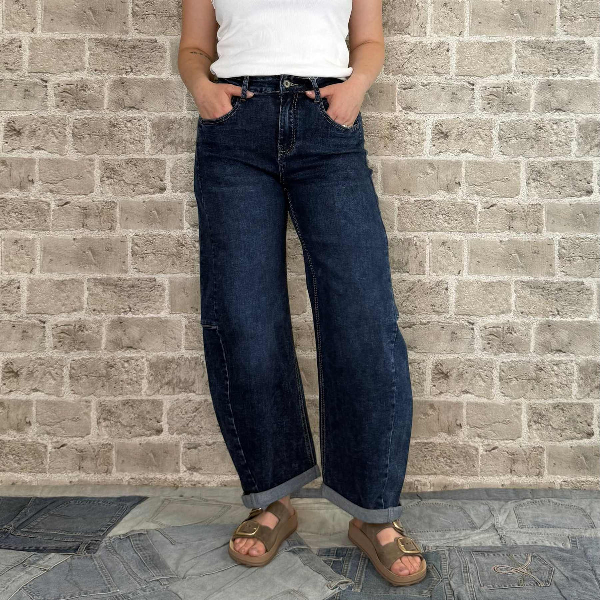 Cabana Living Mowita Jeans - Blue Over Dyed