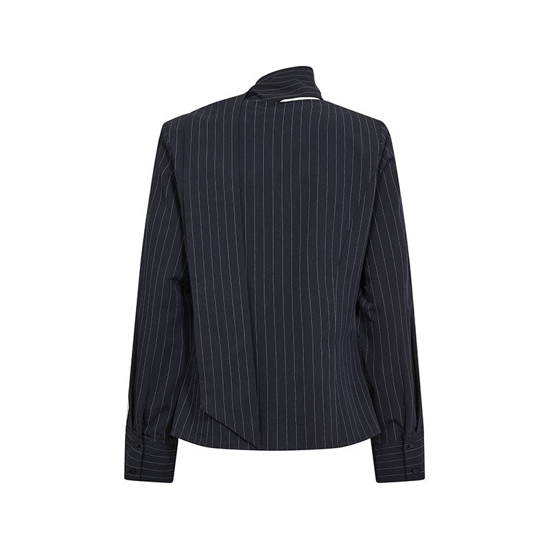 Co'couture LicaCC Pin Scarf Skjorte - Navy