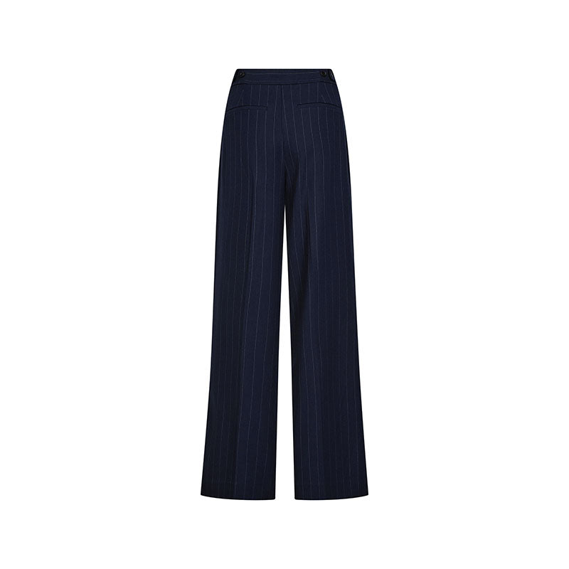 Co'couture GabieCC Pin Wide Bukser - Navy