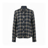 Continue Alice Check Skjorte - Navy Check