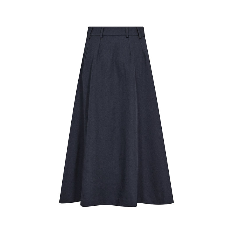 Co'couture LunaCC New Pocket Pleat Nederdel - Navy