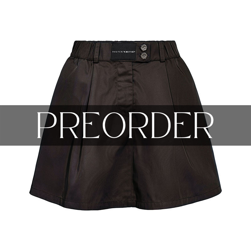 Haute L'amitie Bailey Cargo Midi Nederdel - Mocca