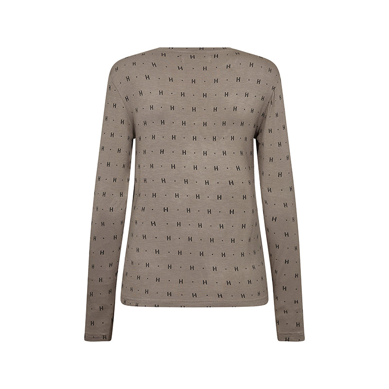 Hype The Detail Langærmet Bluse - Sand