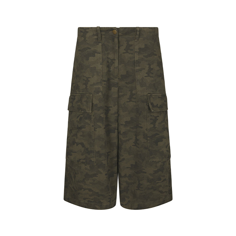 Neo Noir Islana Camou Shorts - Camou