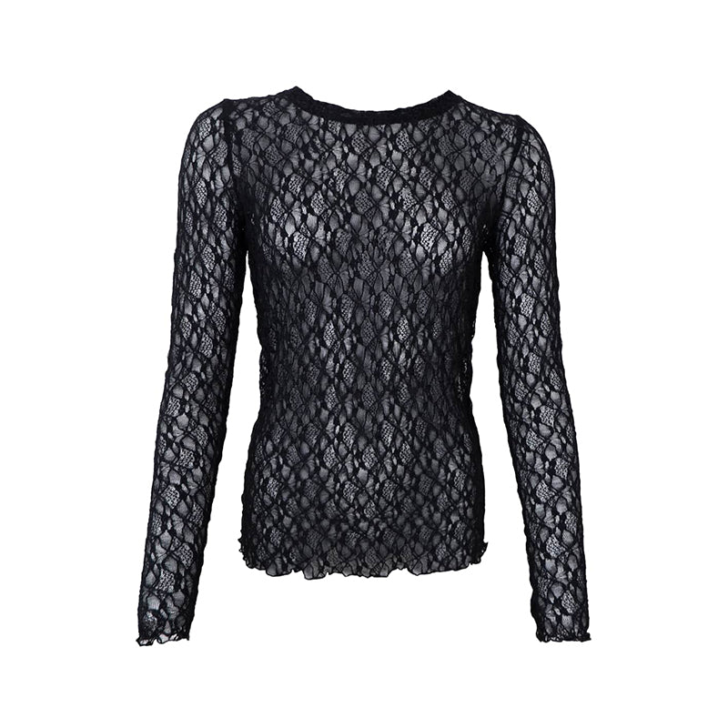 Black Colour BCCecily Lace Bluse - Black
