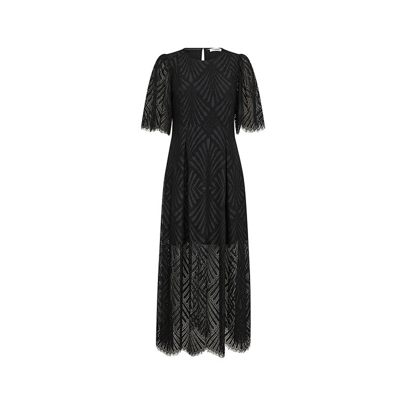 Co'couture LetiCC Lace Maxi Kjole - Black