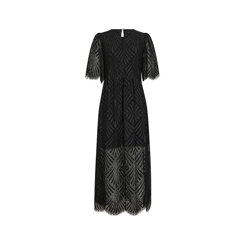 Co'couture LetiCC Lace Maxi Kjole - Black