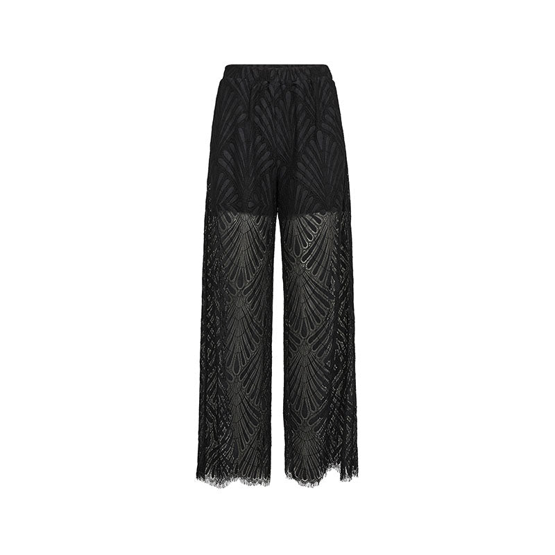 Co'couture LetiCC Lace Bukser - Black