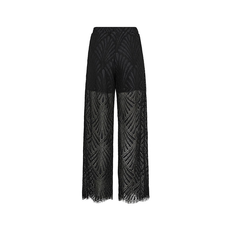 Co'couture LetiCC Lace Bukser - Black