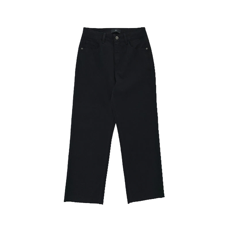 Withblack Abigale Str Straight Jeans - Black