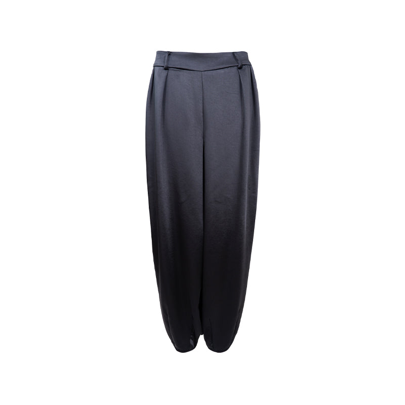 Black Colour Lucinda Balloon Bukser - Black