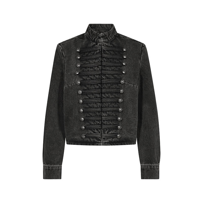 Co'couture JaceCC Denim Officer Jakke - Black