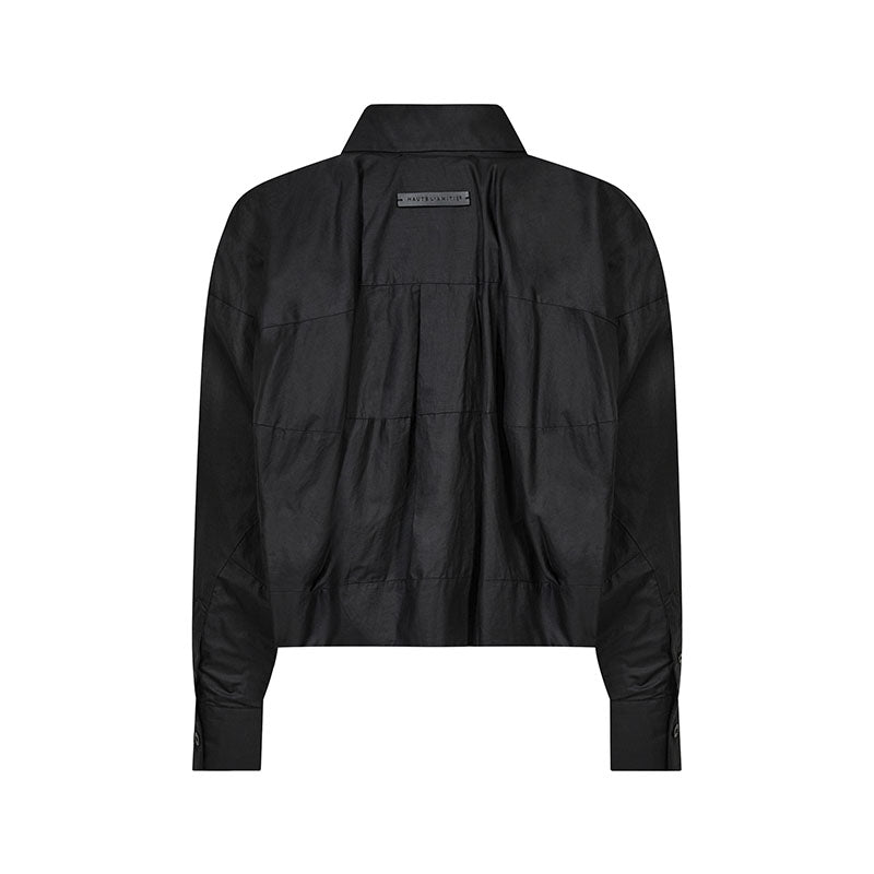 Haute L'amitié Sophie Din Coated Skjorte - Black