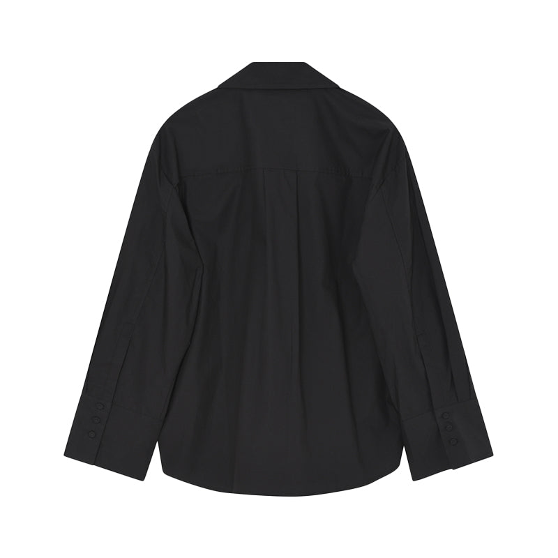 2NDDAY Fern Crispy Poplin Skjorte - Black