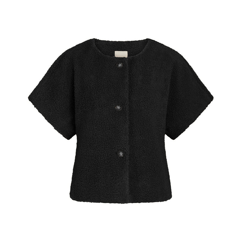 PBO Teddy Vest - Black