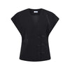Love & Divine Love1632 Vest - Black
