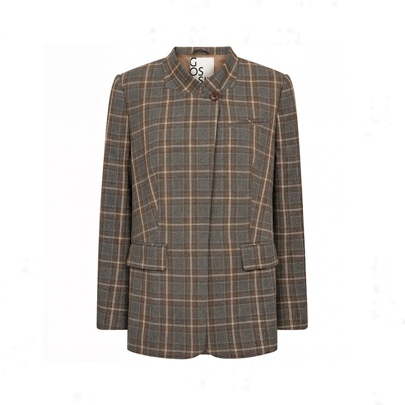 Gossia ElliGO Blazer - Brown Check