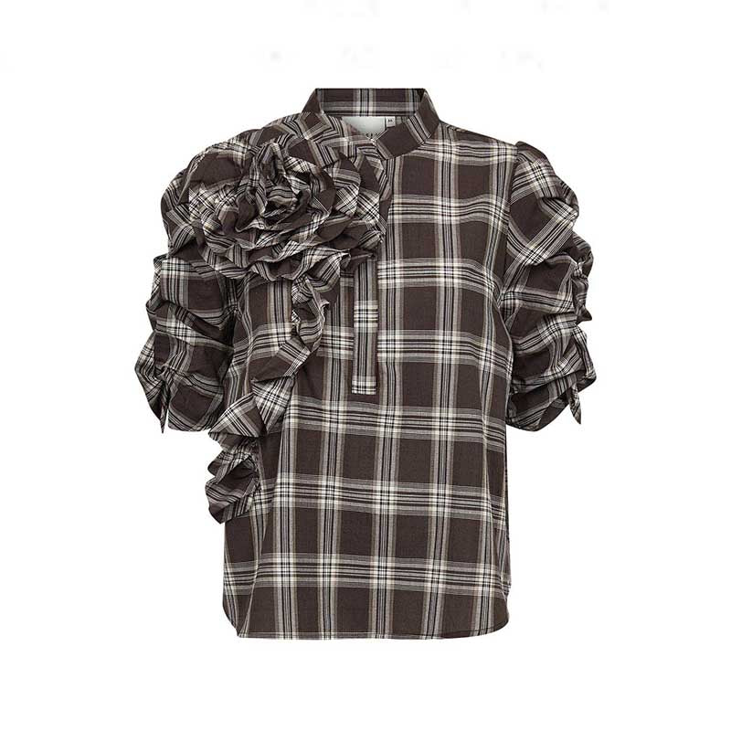 Gossia ZabinaGO Bluse - Brown Check