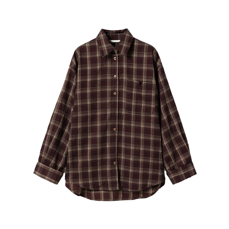 Noella Marlon Skjorte - Dafnee Brown Check