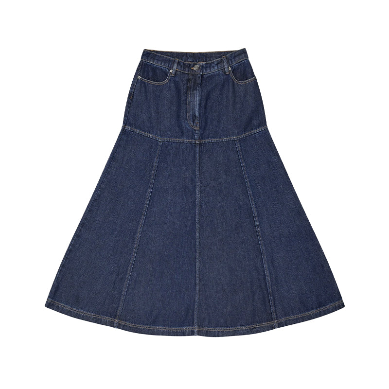 Munthe Tuxya Nederdel - Indigo