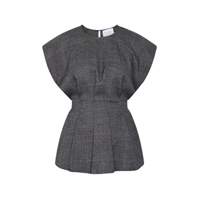 Sisters Point Viksa-Top2 Top - Grey Check