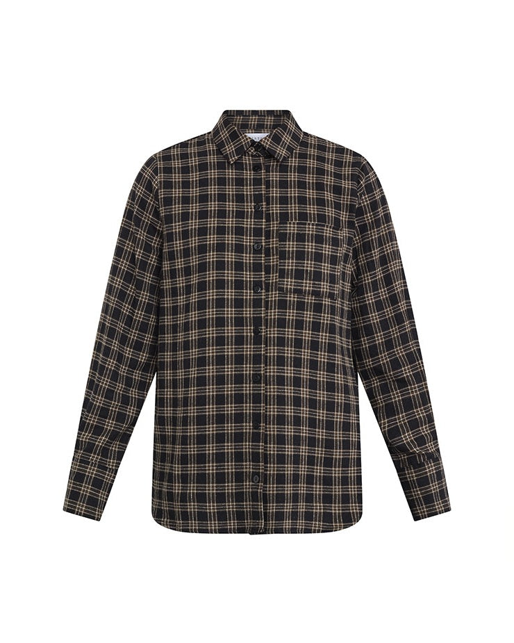 Sisters Point Virra-Sh8 Skjorte - Black Check