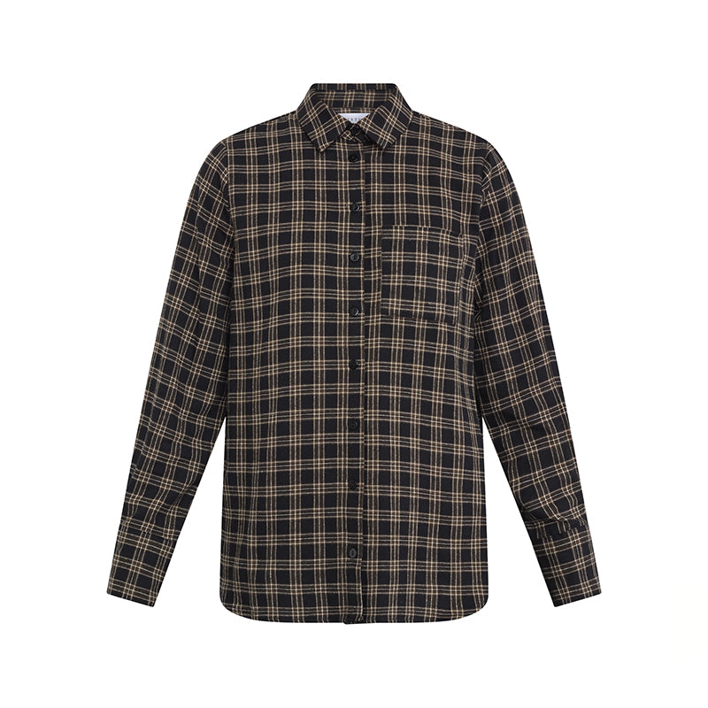 Sisters Point Virra-Sh8 Skjorte - Black Check