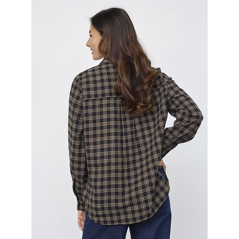 Sisters Point Virra-Sh8 Skjorte - Black Check