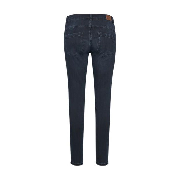 genopretning Absorbere Etablering DENIM HUNTER - Celina Zip Custom Jeans Dark Blue - Jydepotten.dk - Fri  Fragt Ove