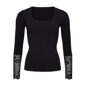 tim&simonsen Mary Long Sleeve Lace T-shirt