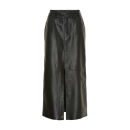 Notyz - Notyz Long Leather Nederdel