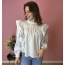 Co'couture - Co'couture Cotton Crisp Frill Bluse