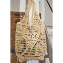 Co'couture - Co'couture Coco Straw Tote Bag