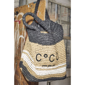 Co'couture Coco Straw Taske