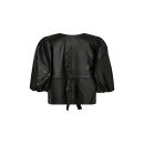 Co'couture - Co`couture phoebe bow skind Bluse