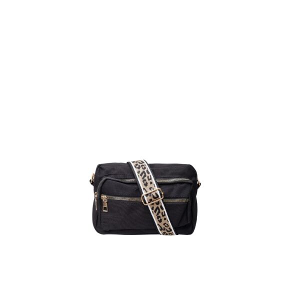 Black Colour - Black Colour Vanda Crossbody Bag (Pre-ordre)