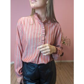 Mos Mosh Biles stripe bluse