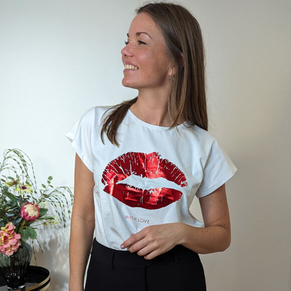 Co'couture - Co`Couture the kiss Tshirt